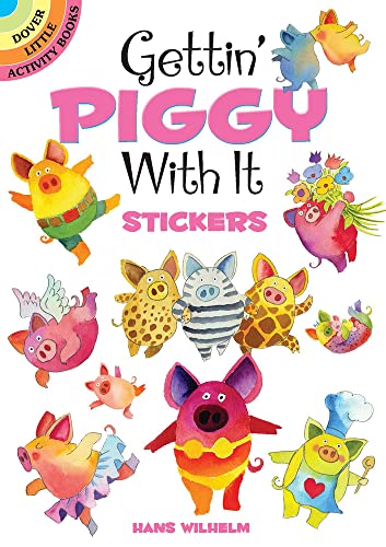 9780486475196: Gettin' Piggy with It Stickers (Little Activity Books)