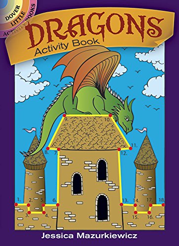 Beispielbild fr Dragons Activity Book (Dover Little Activity Books: Fantasy) zum Verkauf von Books Unplugged
