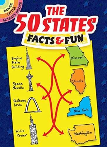 Stock image for The 50 States: Facts & Fun (Dover Little Activity Books) for sale by Your Online Bookstore