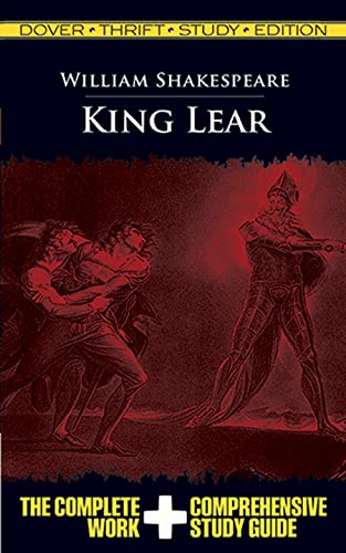 Imagen de archivo de King Lear (Dover Thrift Study Edition) a la venta por BooksRun
