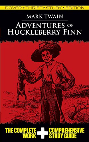 Beispielbild fr Adventures of Huckleberry Finn (Dover Thrift Study Edition) zum Verkauf von BooksRun