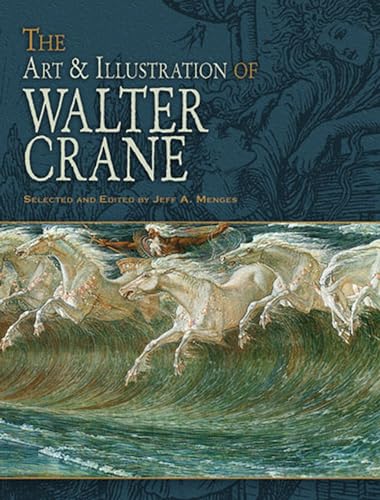 Beispielbild fr Art & Illustration of Walter Crane (Green) zum Verkauf von Hennessey + Ingalls
