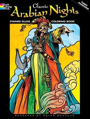 Stock image for Classic Arabian Nights Stained Glass Coloring Book Format: Paperback for sale by INDOO