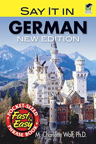 Stock image for Say It in German: New Edition (Dover Language Guides Say It Series) for sale by HPB-Ruby