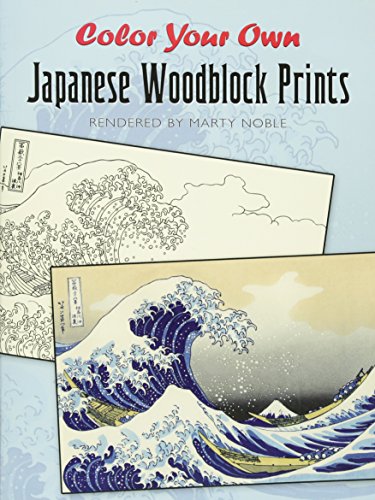 9780486476513: Color Your Own Japanese Woodblock Prints