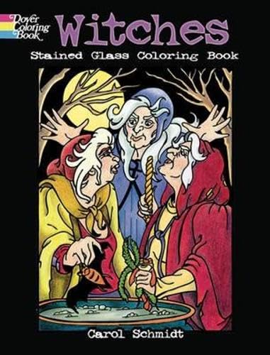 Beispielbild fr Witches Stained Glass Coloring Book Format: Paperback zum Verkauf von INDOO
