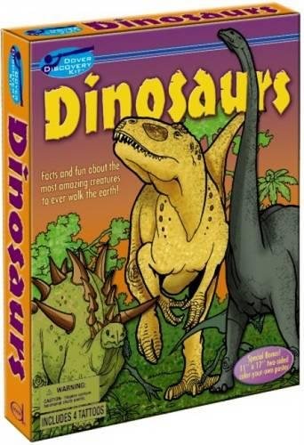Stock image for Dinosaurs Discovery Kit (Dover Fun Kits) (English and English Edition) for sale by Ergodebooks