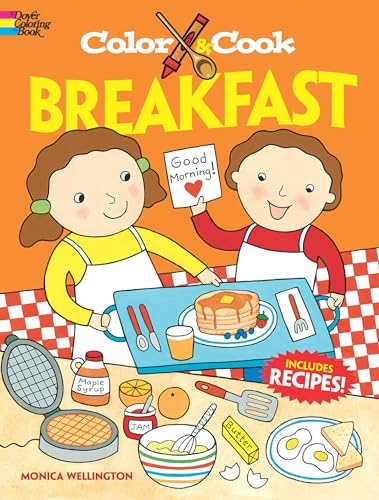 9780486477633: Color & Cook Breakfast (Dover Coloring Books)