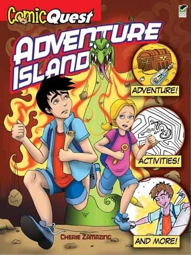 Beispielbild fr ComicQuest ADVENTURE ISLAND (Dover Children's Activity Books) zum Verkauf von SecondSale