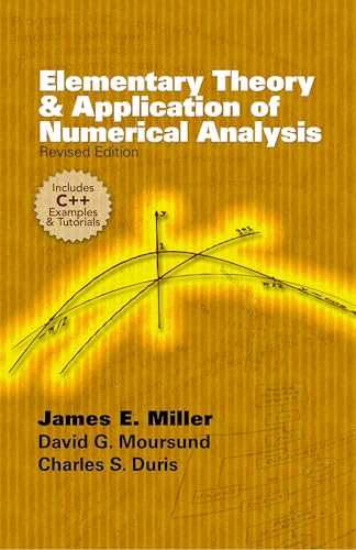 Imagen de archivo de Elementary Theory and Application of Numerical Analysis: Revised Edition (Dover Books on Mathematics) a la venta por HPB-Ruby