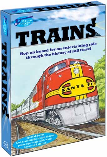 Trains Discovery Kit (Dover Fun Kits) (English and English Edition) (9780486479323) by Dover; Kits For Kids; Trains