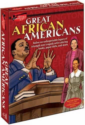 9780486479330: Great African Americans Discovery Kit: Relive an Unforgettable Legacy of Triumph Over Tragedy with Coloring Books, Paper Dolls, and More