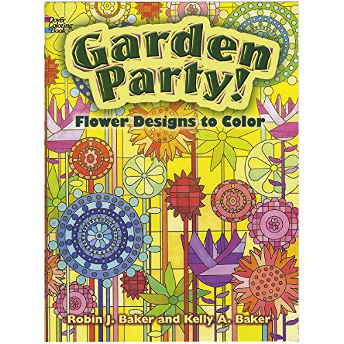 Beispielbild fr Garden Party!: Flower Designs to Color zum Verkauf von ThriftBooks-Dallas