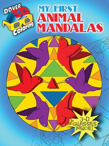 Beispielbild fr 3-D Coloring Book -- My First Animal Mandalas (Dover 3-D Coloring Book) zum Verkauf von SecondSale