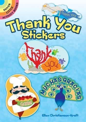 9780486481920: Thank You Stickers (Dover Little Activity Books Stickers)