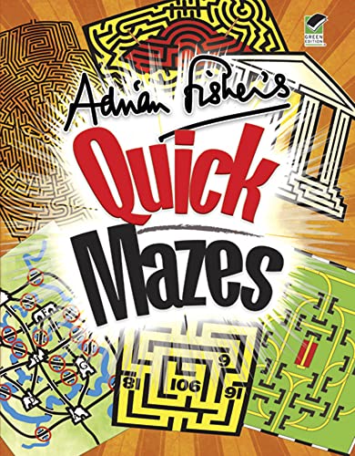 9780486482415: Adrian Fisher's Quick Mazes (Dover Children's Activity Books)