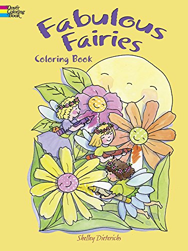 Stock image for Fabulous Fairies Coloring Book (Dover Coloring Books) for sale by AwesomeBooks