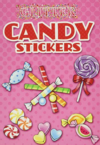 9780486482828: Glitter Candy Stickers (Dover Little Activity Books: Food)