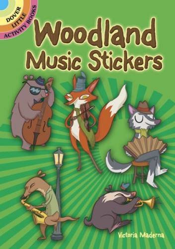 Beispielbild fr Woodland Music Stickers zum Verkauf von ThriftBooks-Dallas