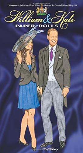 Imagen de archivo de William and Kate Paper Dolls: To Commemorate the Marriage of Prince William of Wales and Miss Catherine Middleton, 29th April 2011 (Dover Royal Paper Dolls) a la venta por Zoom Books Company