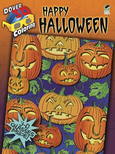3-D Coloring Book--Happy Halloween (Dover Halloween Coloring Books) (9780486484112) by Mazurkiewicz, Jessica