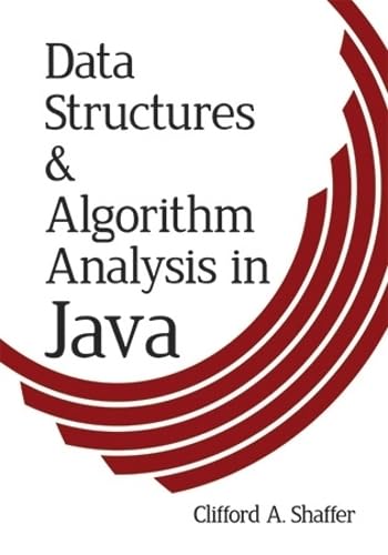 Beispielbild fr Data Structures and Algorithm Analysis in Java, Third Edition (Dover Books on Computer Science) zum Verkauf von BooksRun