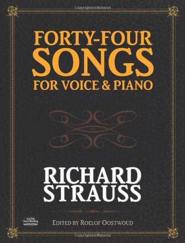 9780486485973: Forty-Four Songs for Voice and Piano