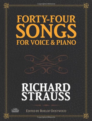 Stock image for Forty-Four Songs for Voice and Piano for sale by ThriftBooks-Atlanta