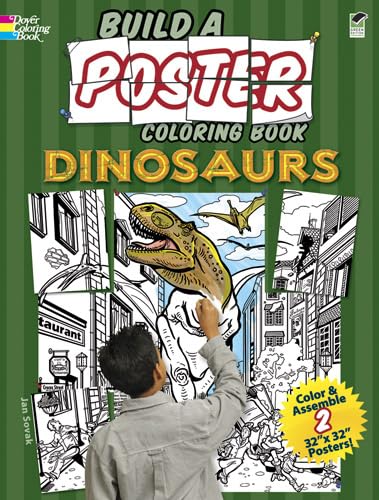 Build a Poster Coloring Book--Dinosaurs (Dover Dinosaur Coloring Books) (9780486486475) by Sovak, Jan