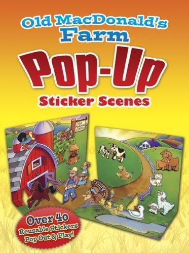 Beispielbild fr Old MacDonald's Farm Pop-Up Sticker Scenes (Dover Sticker Books) zum Verkauf von HPB-Movies