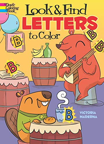 Beispielbild fr Look and Find Letters to Color zum Verkauf von Better World Books