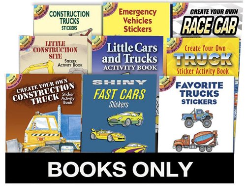 Little Act Bk Cars & Trucks Replen Pack 135 bks (9780486487632) by Dover