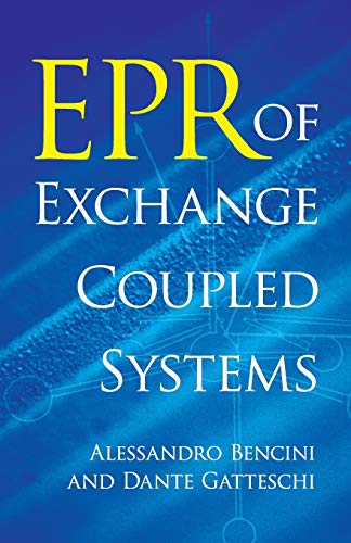 Imagen de archivo de EPR of Exchange Coupled Systems (Dover Books on Chemistry) a la venta por Lakeside Books