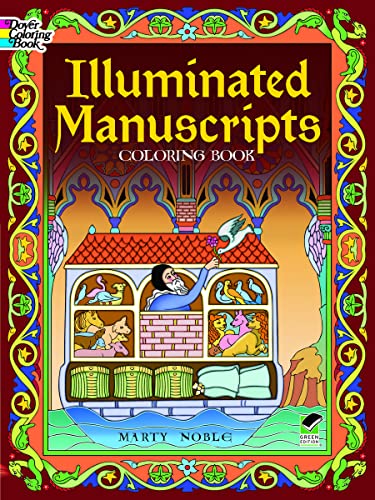 Imagen de archivo de Illuminated Manuscripts Coloring Book (Dover Art Masterpieces To Color) a la venta por Book Deals