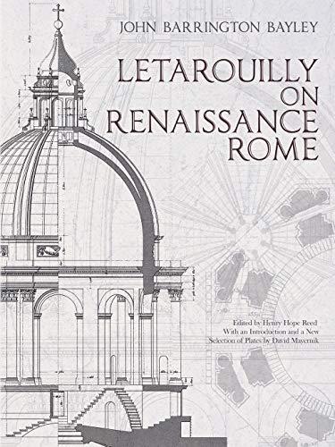 Stock image for Letarouilly on Renaissance Rome (Dover Architecture) for sale by SecondSale