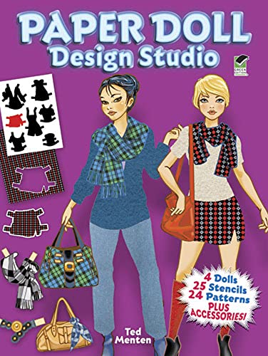 Imagen de archivo de Paper Doll Design Studio (Dover Paper Dolls) a la venta por Half Price Books Inc.