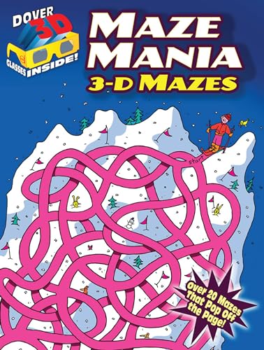 Stock image for 3-D Mazes--Maze Mania (Dover Kids Activity Books) for sale by Gulf Coast Books