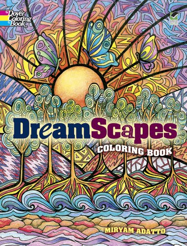 9780486490533: DreamScapes Coloring Book