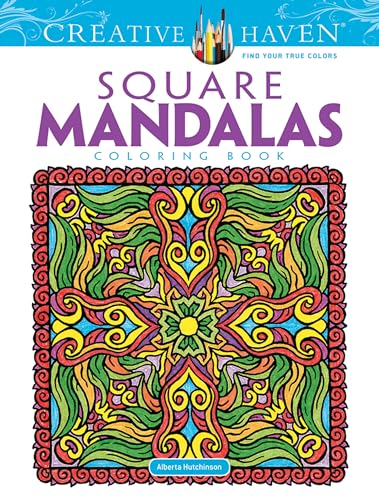 Stock image for Creative Haven Square Mandalas Coloring Book (Creative Haven Coloring Books) for sale by Idaho Youth Ranch Books