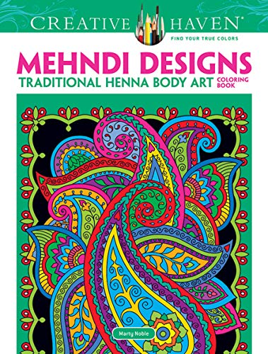 Beispielbild fr Dover Creative Haven Mehndi Designs Coloring Book (Creative Haven Coloring Books) zum Verkauf von Wonder Book