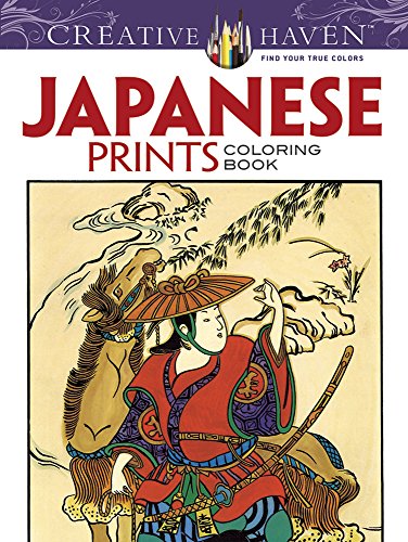 Stock image for Creative Haven Japanese Prints Coloring Book (Creative Haven Coloring Books) for sale by ThriftBooks-Atlanta