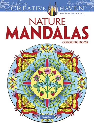 Beispielbild fr Creative Haven Nature Mandalas Coloring Book (Creative Haven Coloring Books) zum Verkauf von Wonder Book