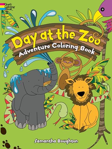 Stock image for Day at the Zoo Adventure Coloring Book Format: Paperback for sale by INDOO