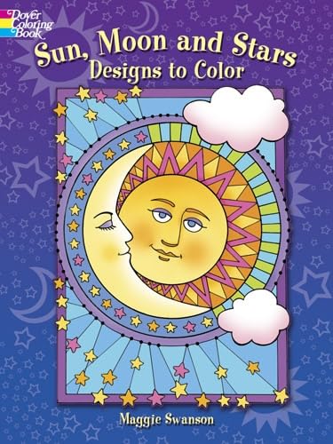 Beispielbild fr Sun, Moon and Stars Designs to Color zum Verkauf von Better World Books