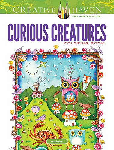 9780486492698: Creative Haven Curious Creatures