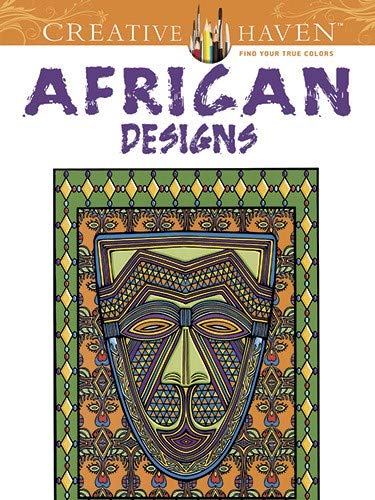 9780486493091: African Designs Adult Coloring Book
