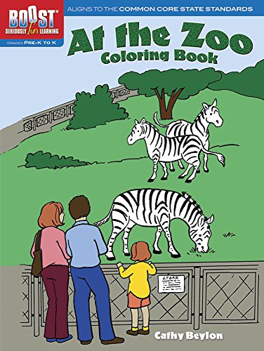 BOOST At the Zoo Coloring Book (BOOST Educational Series) (9780486493985) by Beylon, Cathy