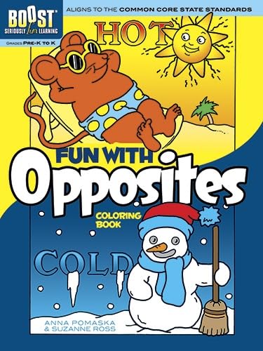 Beispielbild fr BOOST Fun with Opposites Coloring Book (BOOST Educational Series) zum Verkauf von Save With Sam