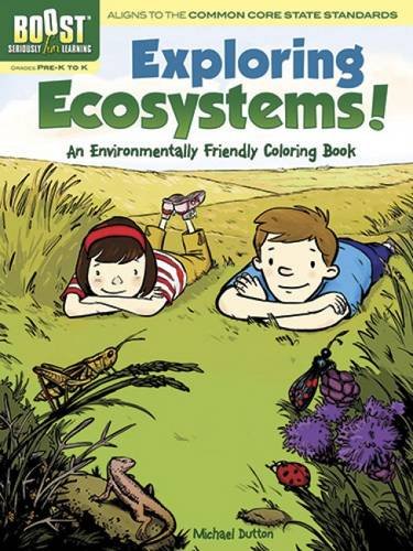 Imagen de archivo de BOOST Exploring Ecosystems! An Environmentally Friendly Coloring Book (BOOST Educational Series) a la venta por Gulf Coast Books