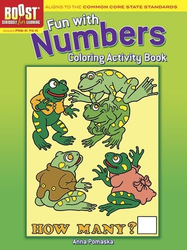 Beispielbild fr BOOST Fun with Numbers Coloring Activity Book zum Verkauf von Better World Books